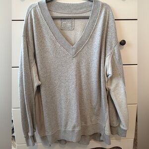 Aerie Every Day V-Neck Sweatshirt